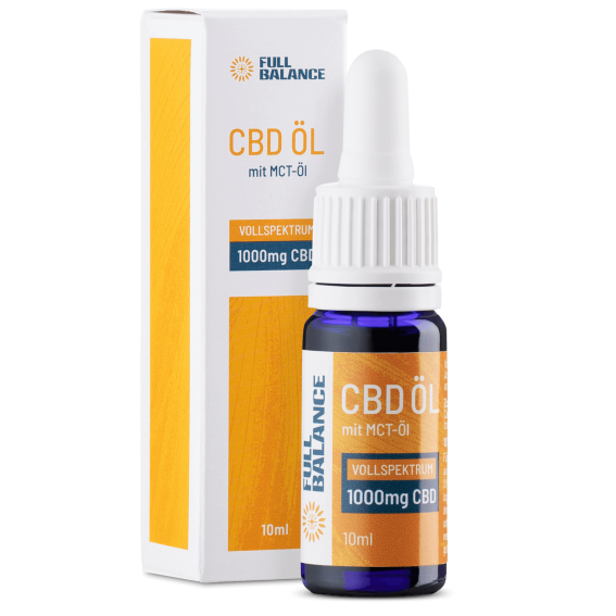 10% CBD Öl Vollspektrum mit MCT Öl