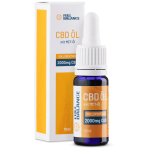 CBD Öl - 20% CBD Vollspektrum mit MCT Öl