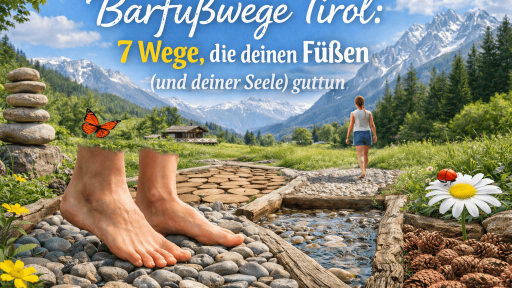 Barfußwege Tirol: 7 Wege, die deinen Füßen (und deiner Seele) guttun